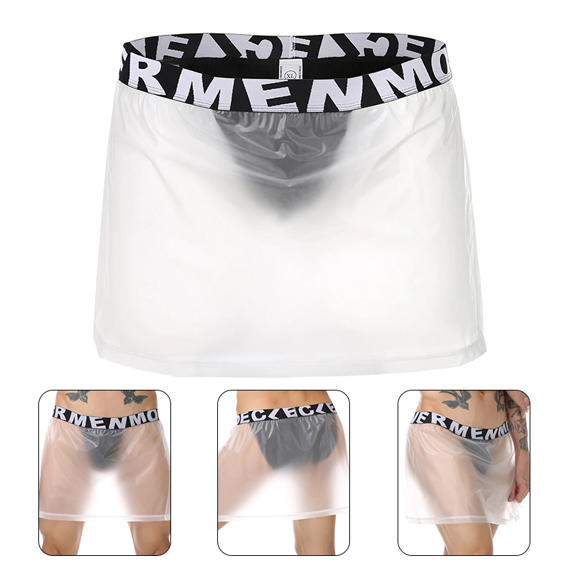 Men Sexy Transparent Swimwear  - Boxer Shorts Modal incelemesi ve fiyatı