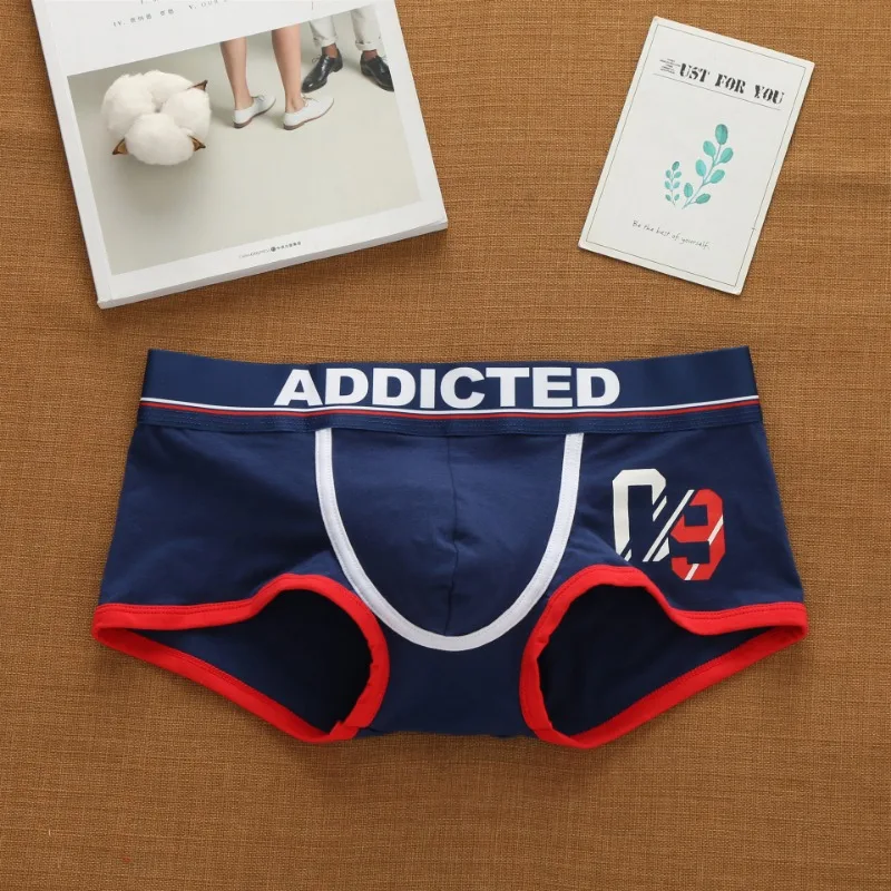 Addicted men's Korean alphabet - Boxer Brief Pack Cotton incelemesi ve fiyatı