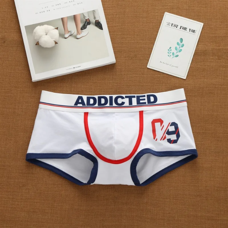 Addicted men's Korean alphabet - Boxer Brief Pack Cotton incelemesi ve fiyatı