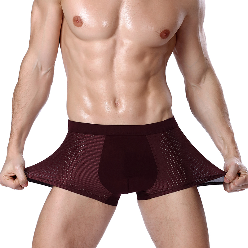 L-8XL Plus Banboo Fiber Men Un - Boxer Shorts Modal incelemesi ve fiyatı