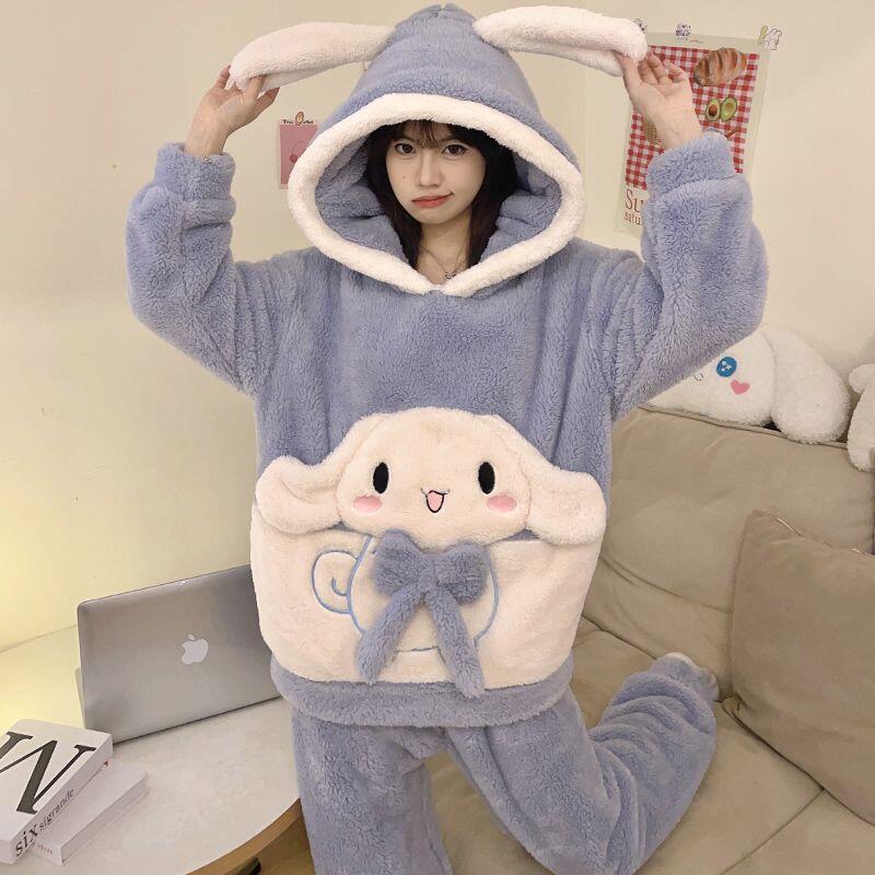 Sanrios Cinnamoroll Coral Velv - Thermal Long John incelemesi ve fiyatı