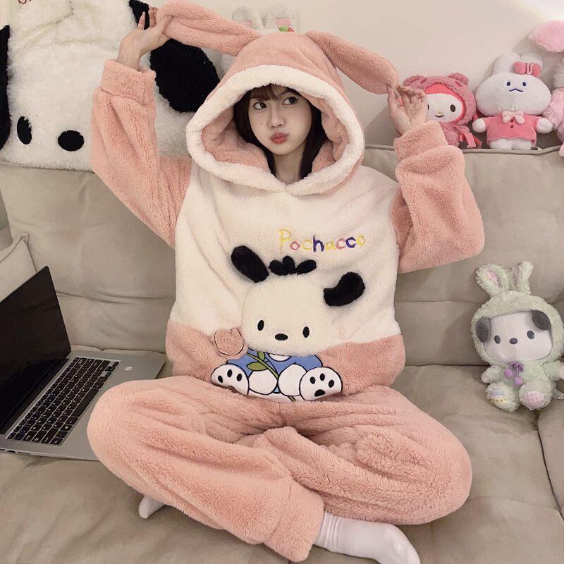 Sanrios Cinnamoroll Coral Velv - Thermal Long John incelemesi ve fiyatı