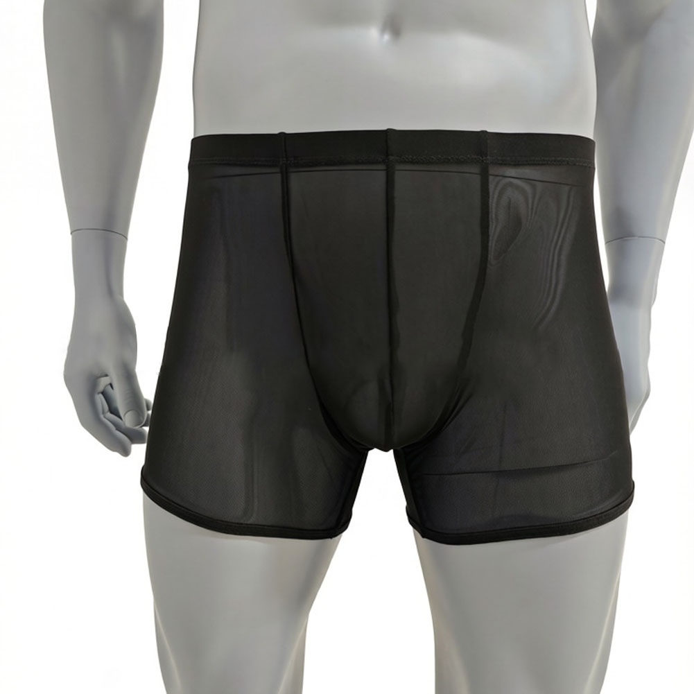 Men Mesh See-through Ultra-thi - Long Leg Trunk Men incelemesi ve fiyatı