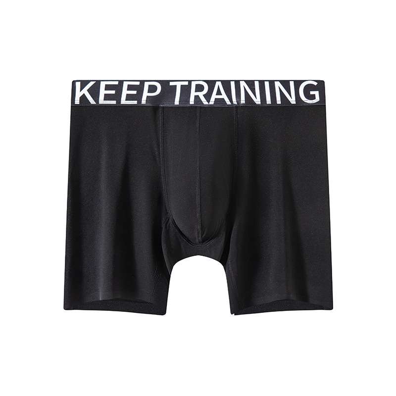 Men's Ice Silk Long Leg Boxer  - Long Leg Trunk Men incelemesi ve fiyatı