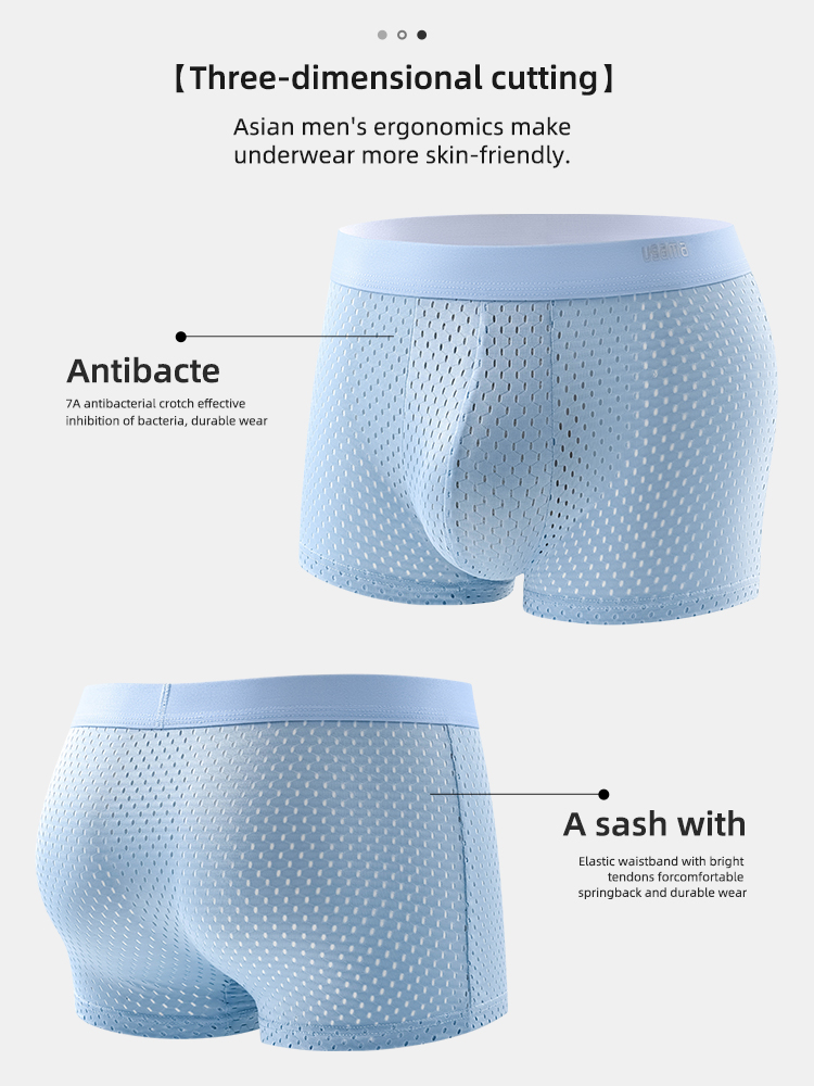 4pcs Men's Boxer Shorts Ice Si - Multi Pack Underwear incelemesi ve fiyatı