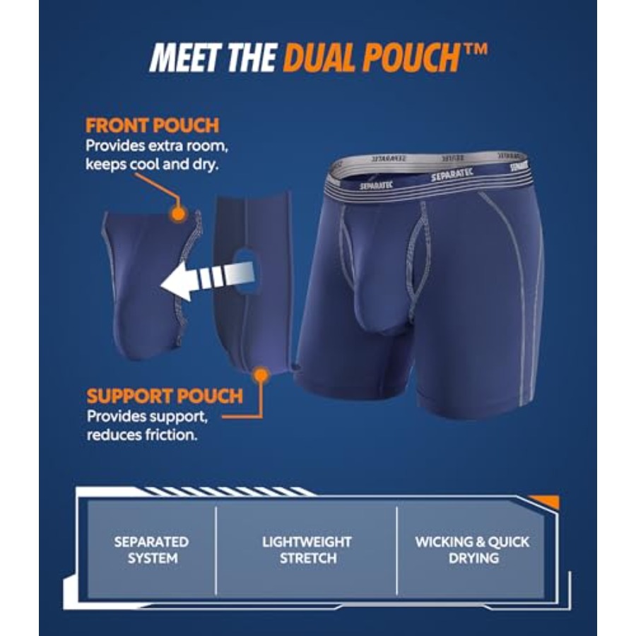 Separatec Mens Underwear with  - Performance Boxer Sport incelemesi ve fiyatı