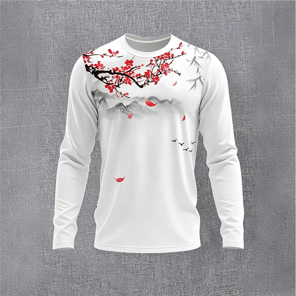 Chinese Style Ink Plum Blossom - Base Layer Top incelemesi ve fiyatı