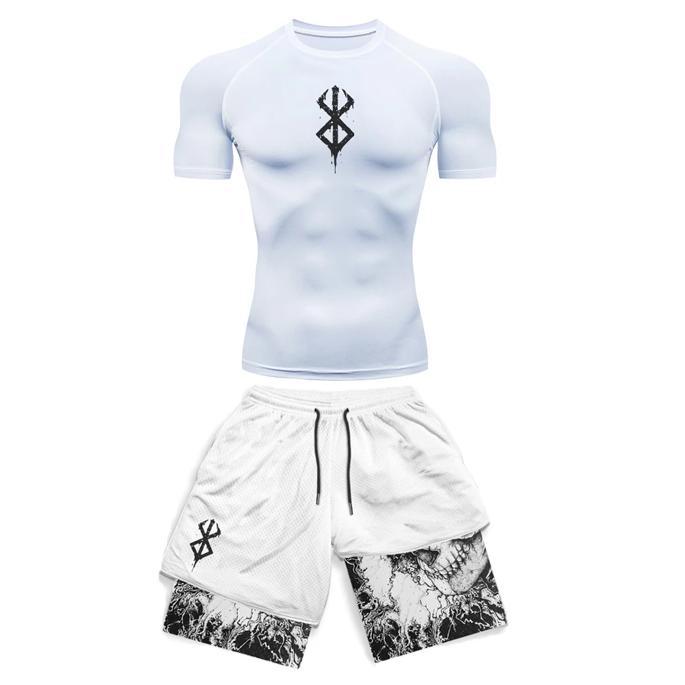 Anime 3D Printed Men's Compres - Compression Shorts Athletes incelemesi ve fiyatı