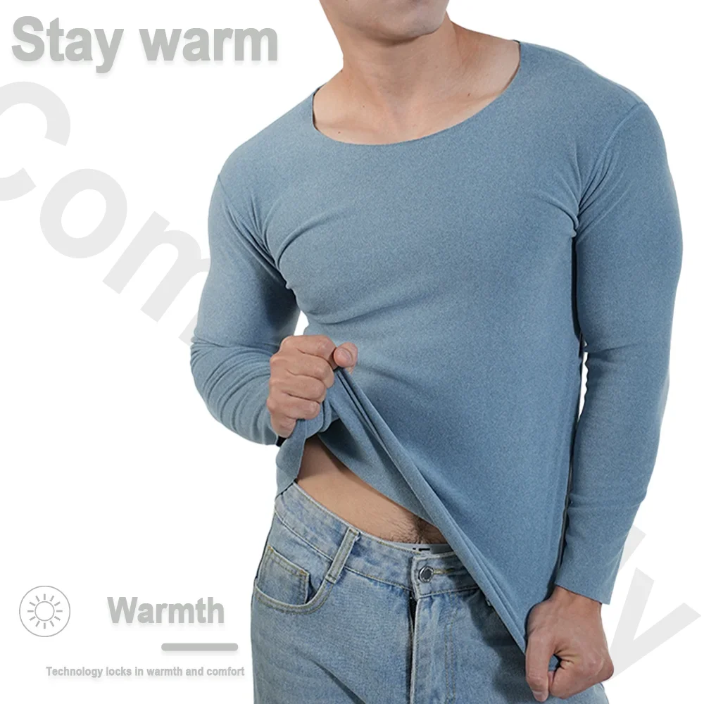 Men Thermal Underwear Long Sle - Undershirt Crew Neck incelemesi ve fiyatı