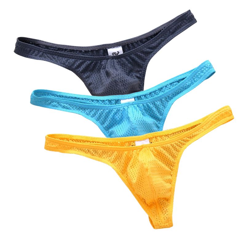 3PCS/Lot Men G-string And Thon - Multi Pack Underwear incelemesi ve fiyatı