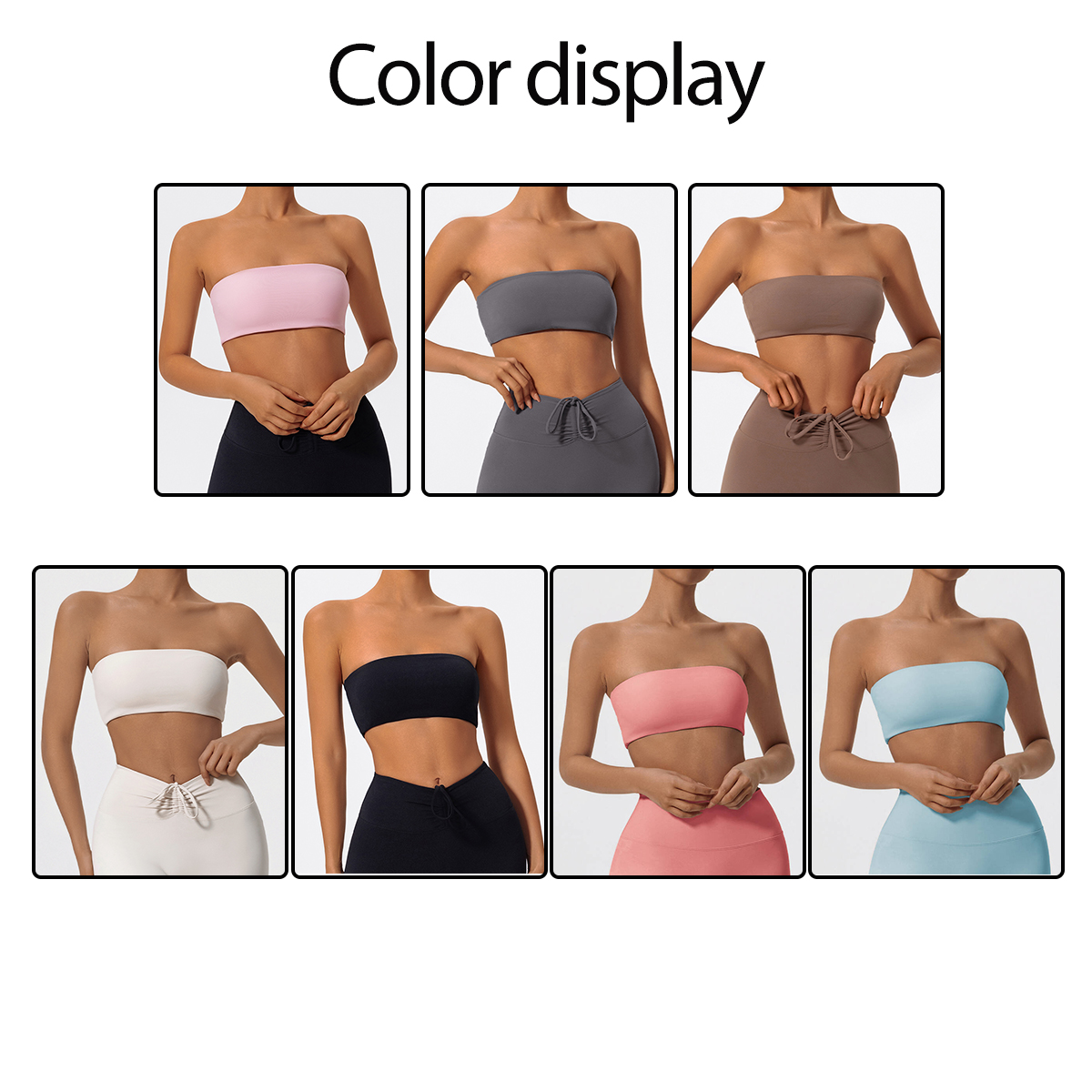 Strapless Sports Bra Gym Crop  - Quick Dry Underwear incelemesi ve fiyatı
