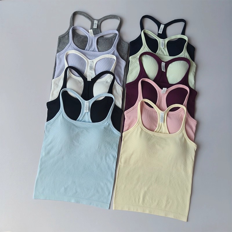 Summer Women's Yoga Camisole S - Tank Top Ribbed incelemesi ve fiyatı
