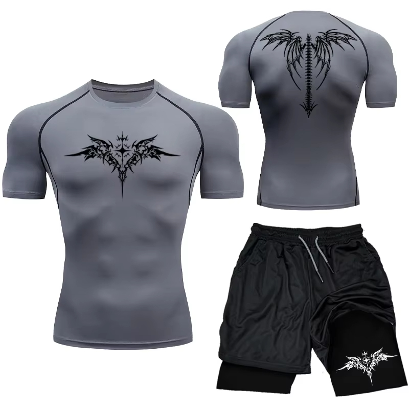 New Men's MMA Compression Athl - Compression Shorts Athletes incelemesi ve fiyatı