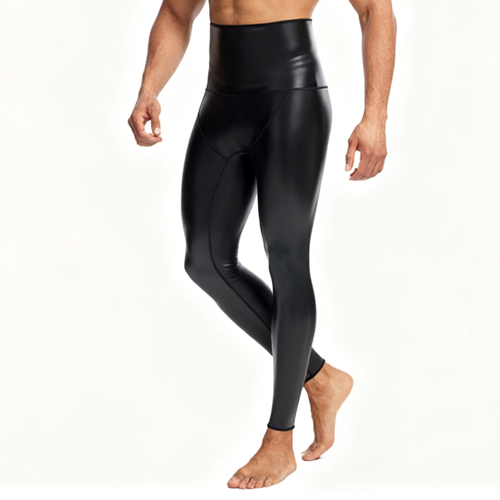 Sexy Men PU Leather Long Pants - Compression Long Pant incelemesi ve fiyatı