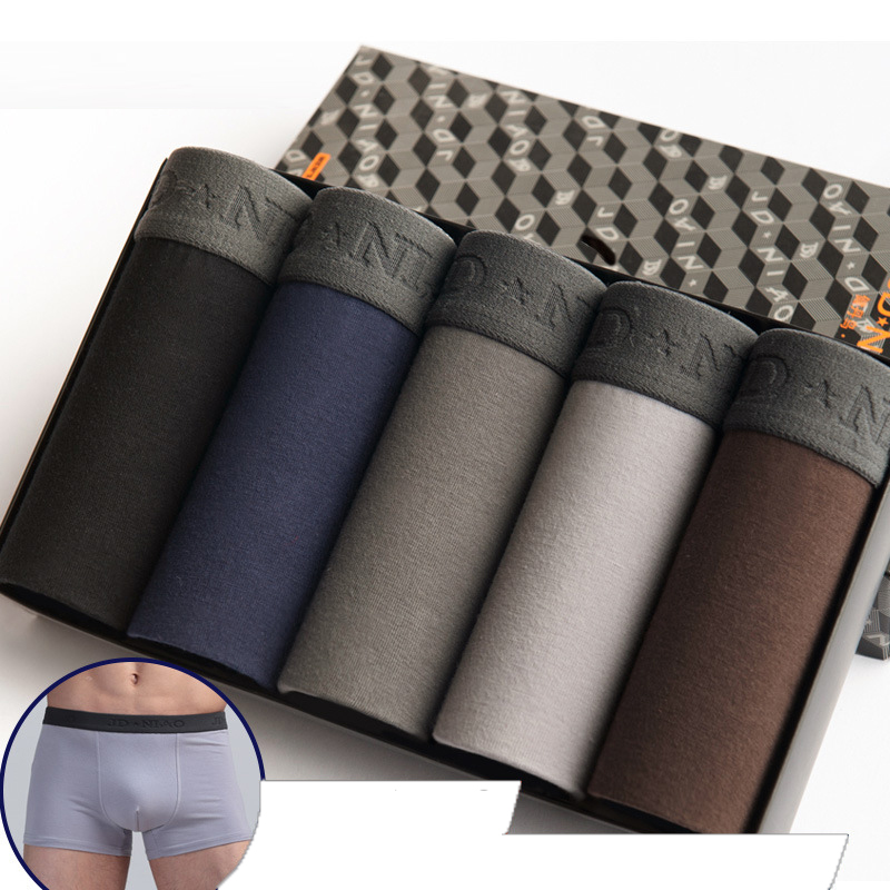 5Pcs/lot Men Underwear Cotton  - Boxer Brief Pack Cotton incelemesi ve fiyatı