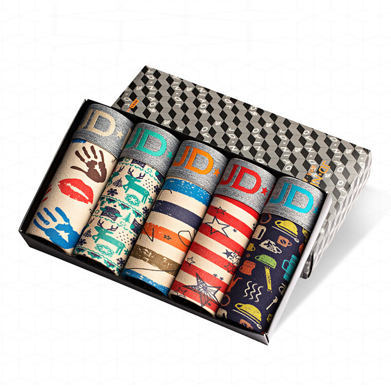 5Pcs/lot Men Underwear Cotton  - Boxer Brief Pack Cotton incelemesi ve fiyatı