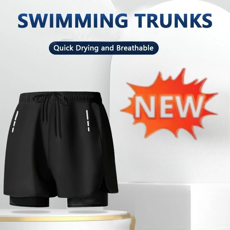 Men's Swim Trunks Quick Dry At - Compression Shorts Athletes incelemesi ve fiyatı
