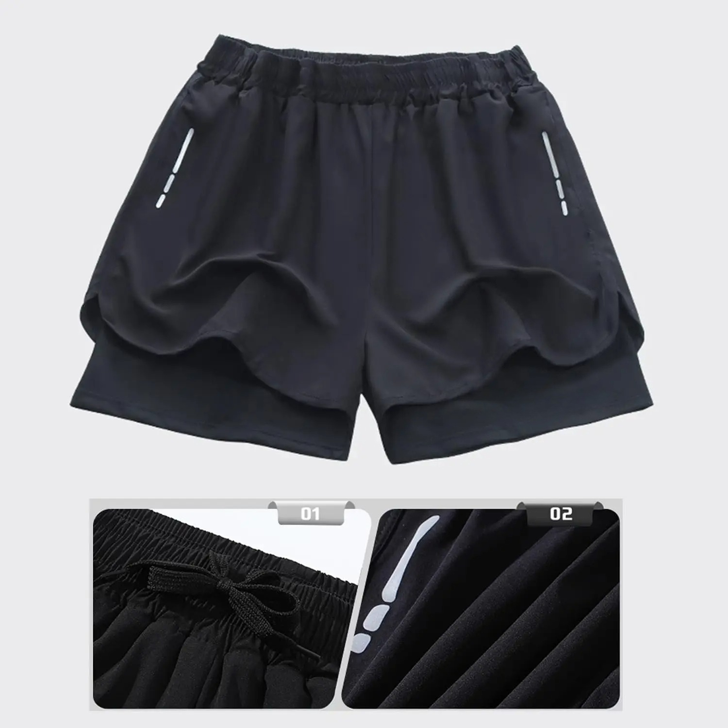 Men's Swim Trunks Quick Dry At - Compression Shorts Athletes incelemesi ve fiyatı