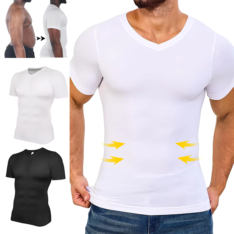 Men V Neck Compression Shirts  - Undershirt Crew Neck incelemesi ve fiyatı