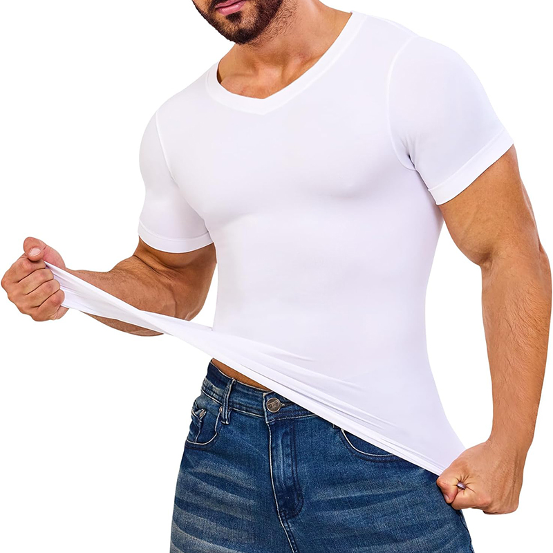 Men V Neck Compression Shirts  - Undershirt Crew Neck incelemesi ve fiyatı