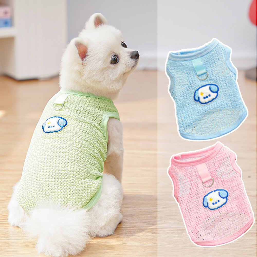 Cute Dog Cooling Vest Solid Br - Sleeveless Undershirt incelemesi ve fiyatı