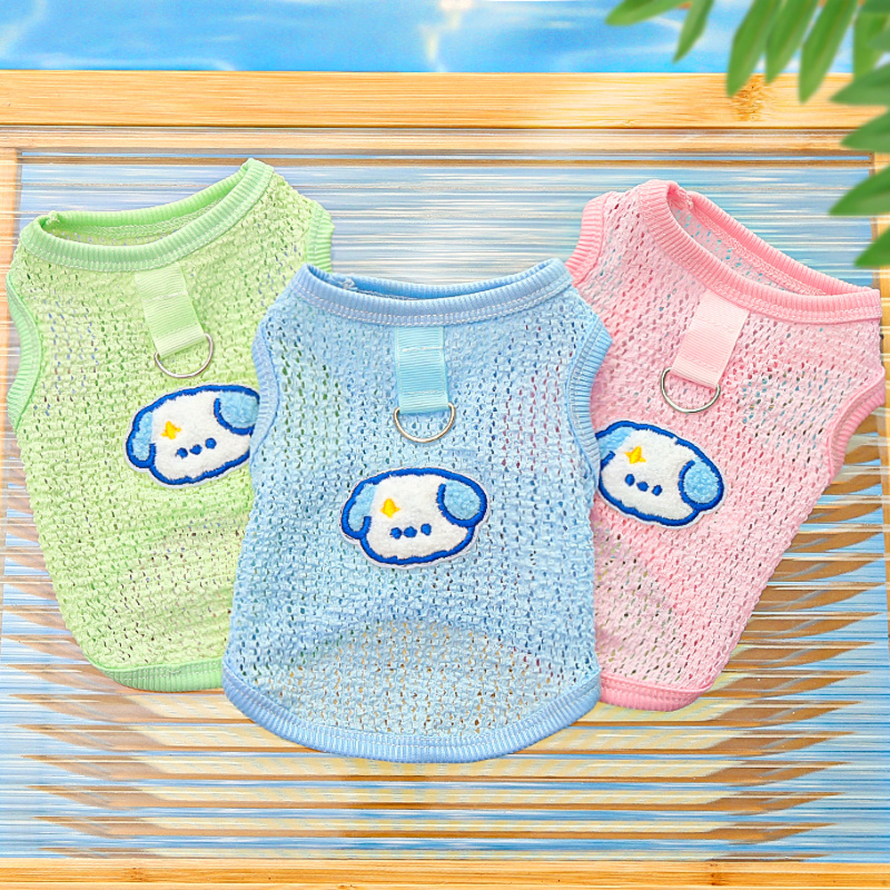 Cute Dog Cooling Vest Solid Br - Sleeveless Undershirt incelemesi ve fiyatı