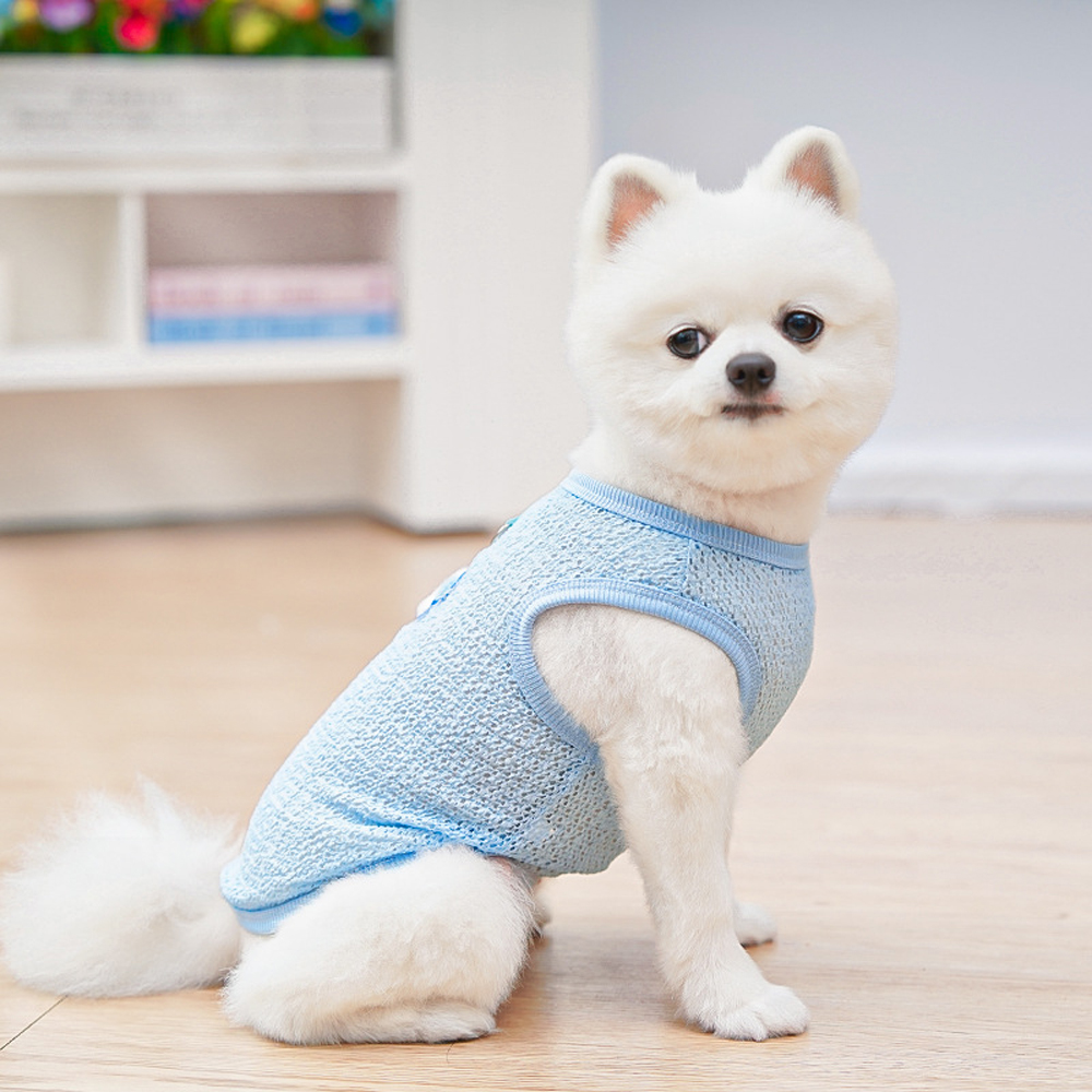 Cute Dog Cooling Vest Solid Br - Sleeveless Undershirt incelemesi ve fiyatı