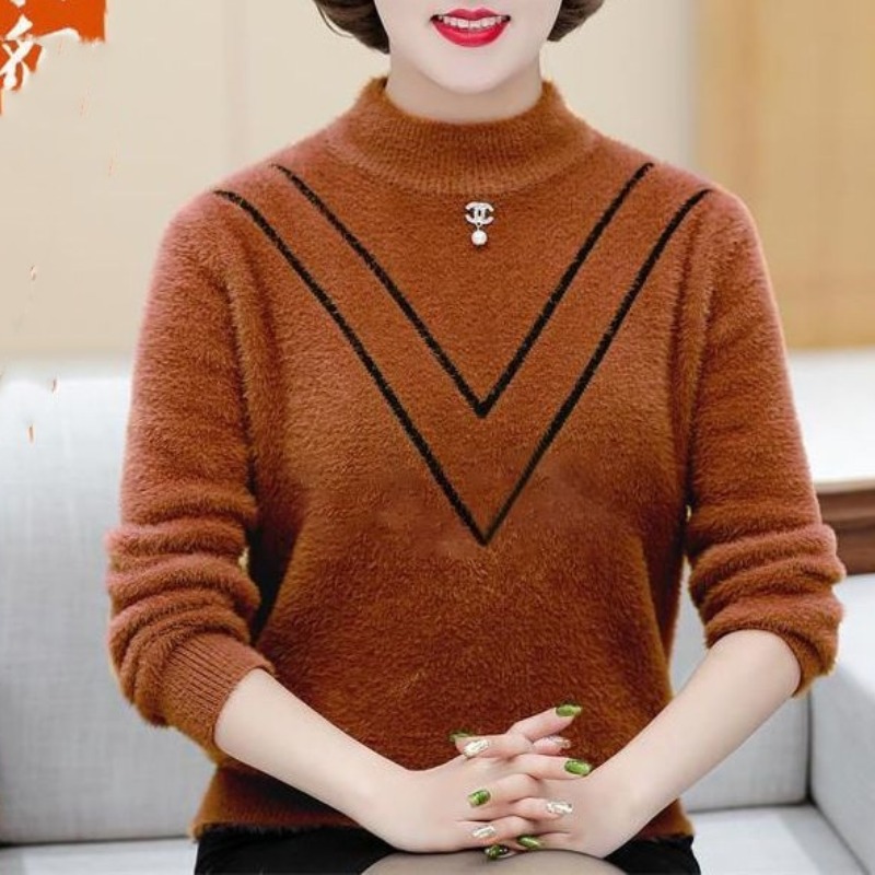 Women's Autumn Winter Solid Fl - Undershirt Crew Neck incelemesi ve fiyatı