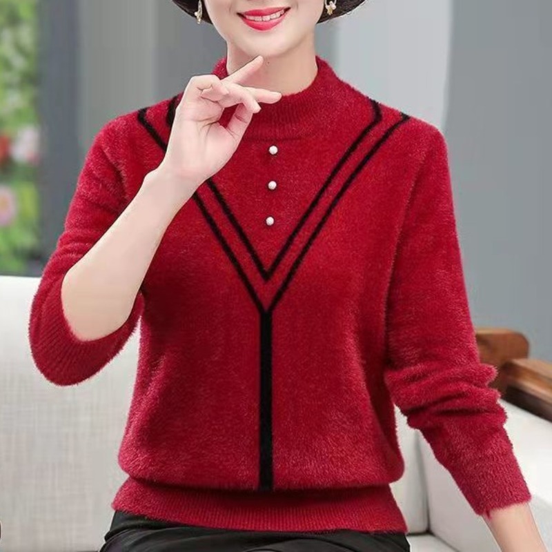 Women's Autumn Winter Solid Fl - Undershirt Crew Neck incelemesi ve fiyatı