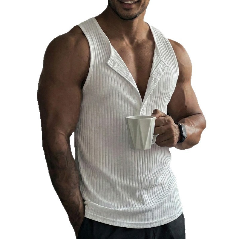 Sporty Tank Top Solid Color Cr - Tank Top Ribbed incelemesi ve fiyatı