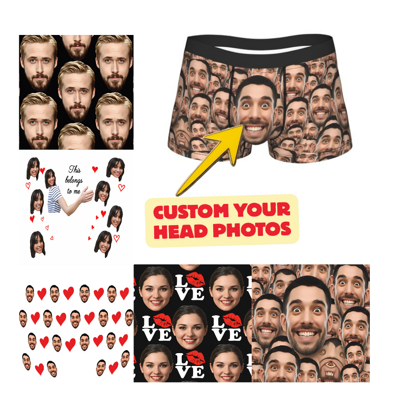 Custom Your Head Boxershorts   - Pouch Boxer Pouch incelemesi ve fiyatı