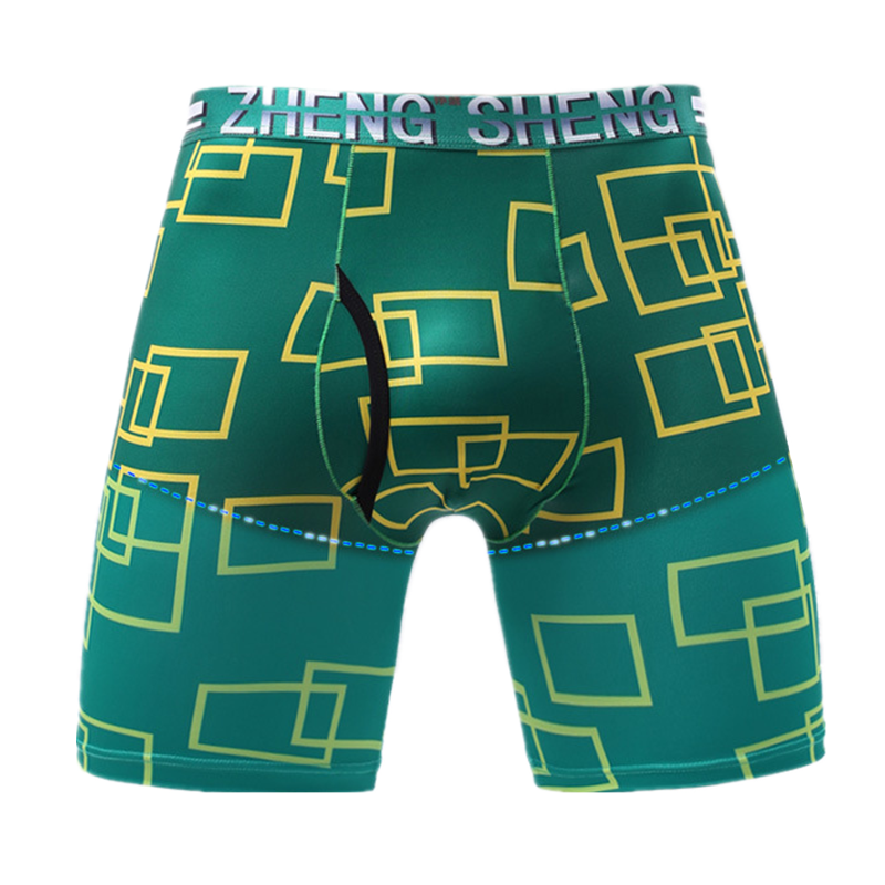 Mens Underwear Boxers Shorts H - Long Leg Trunk Men incelemesi ve fiyatı