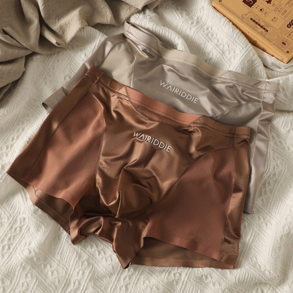 Simple Mesh Ice Silk Underwear - Mesh Sport Boxer incelemesi ve fiyatı