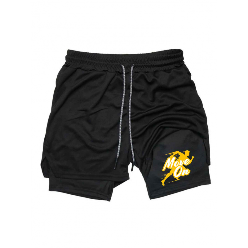 Summer Breathable Two-in-one D - Compression Shorts Athletes incelemesi ve fiyatı